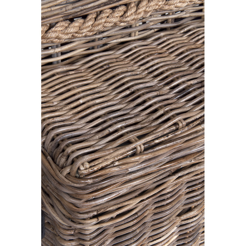 Sand & Stable Kent 2 Piece Wicker Trunk Set & Reviews Wayfair